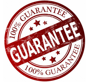 100% Guarantee Badge